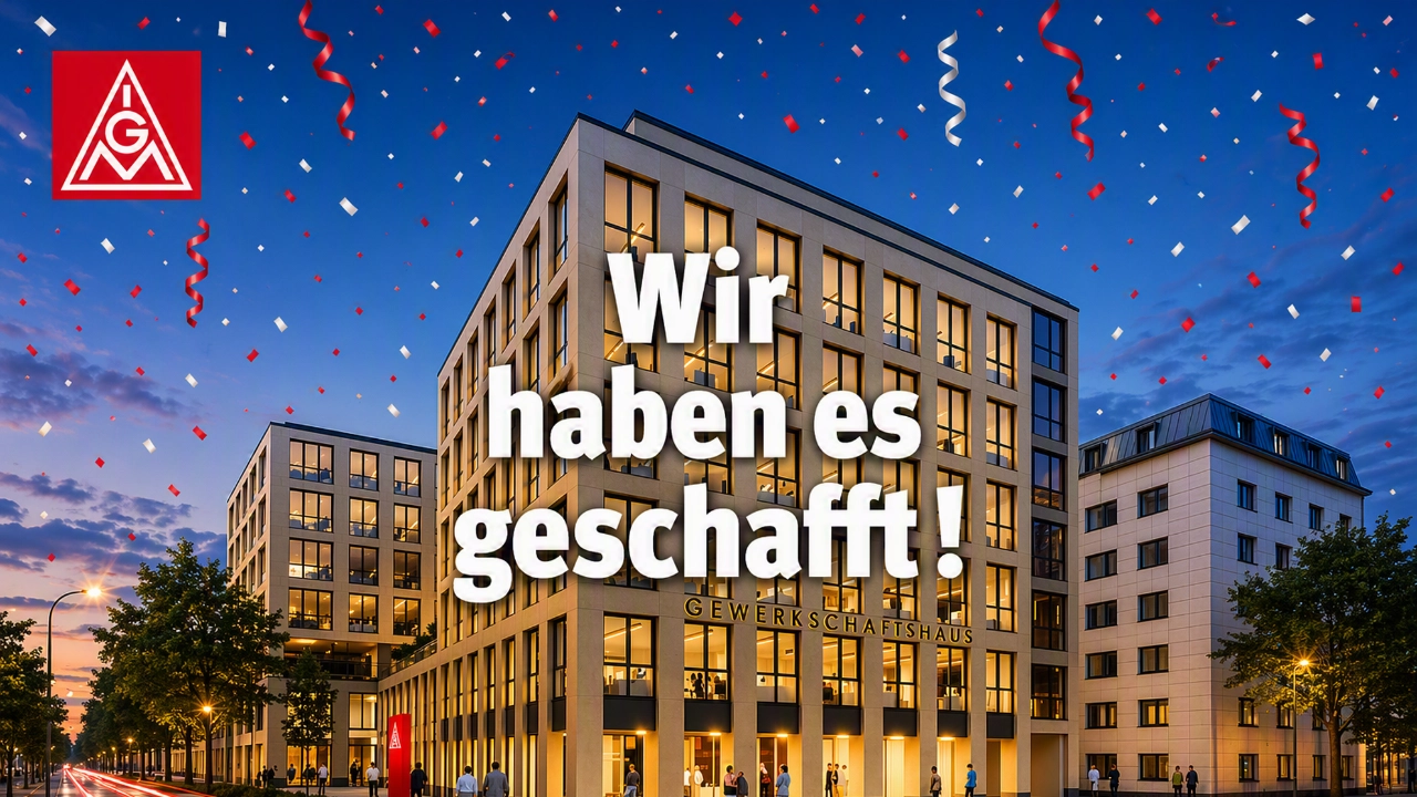 Wir haben es geschafft
