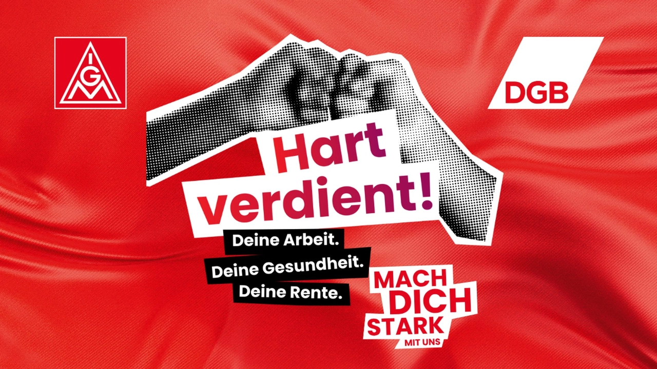 Logo IGM/DGB - Kampagne "Mach dich Stark"
