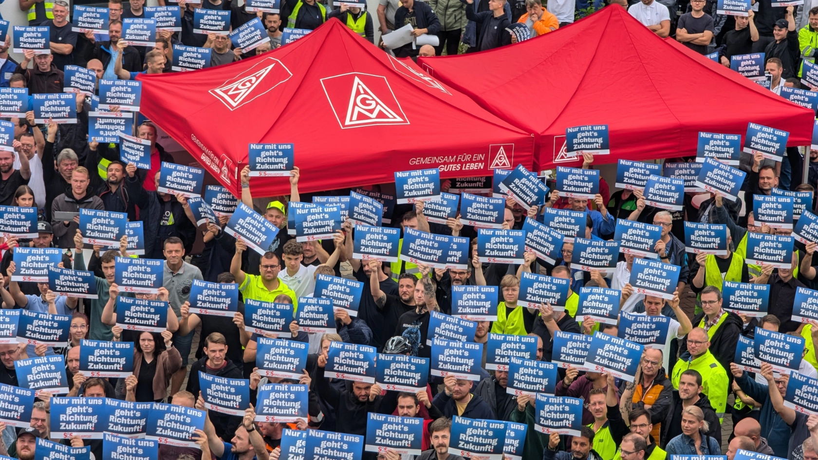 ZF Aktionstag Schweinfurt Stellenabbau