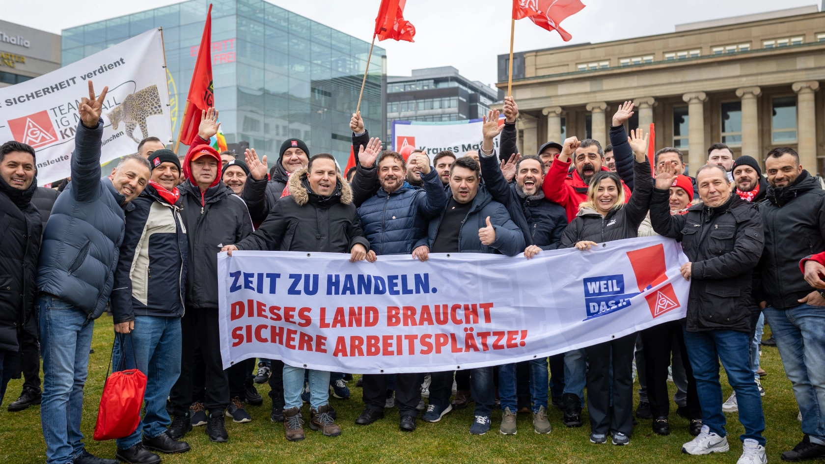 Aktionstag Industrie in Stuttgart