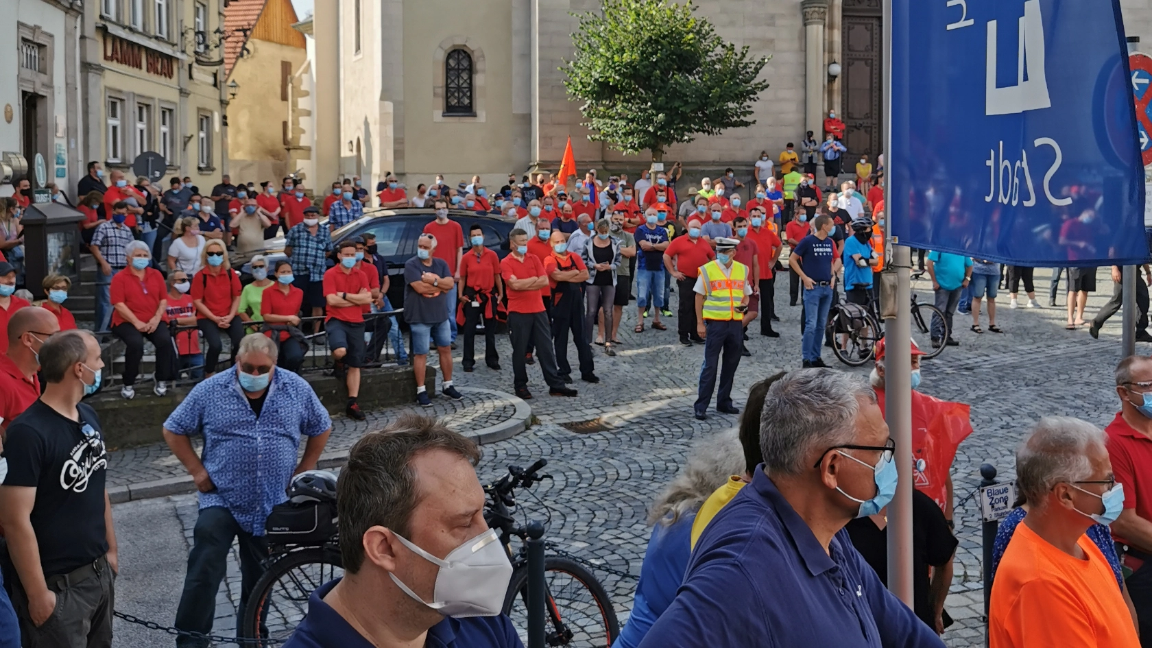 Schaeffler-Aktionstag Standortabbau Eltmann