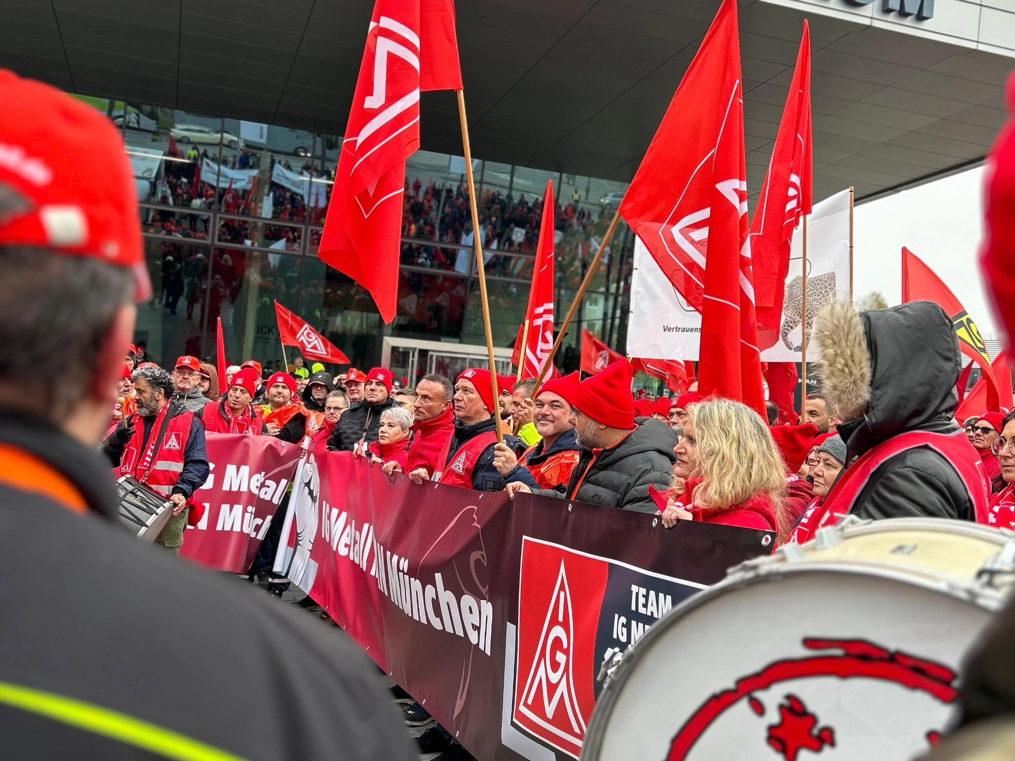 Warnsteik MAN MTU 11.11.24 München