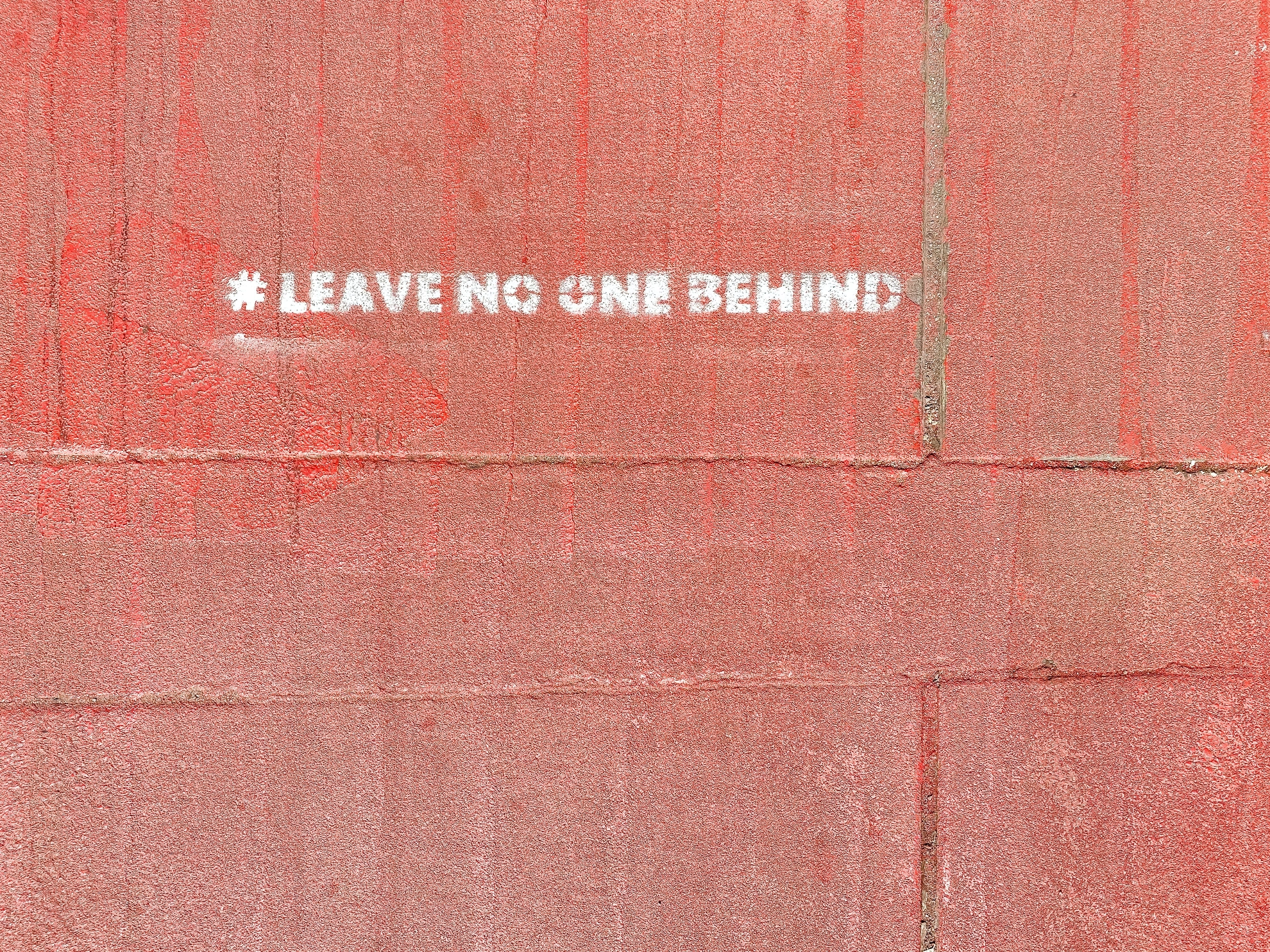 leave no one behind