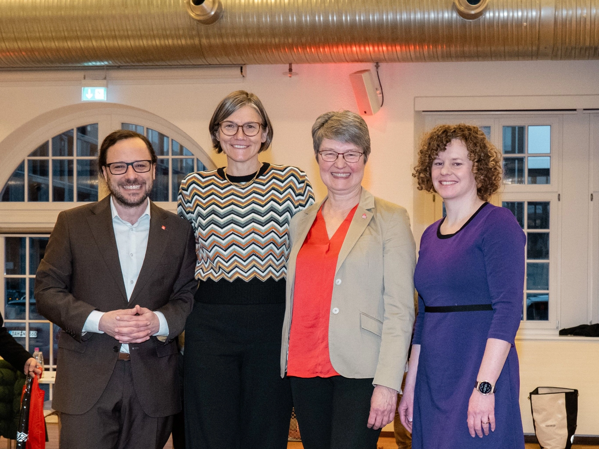 Christiane Benner und GF München