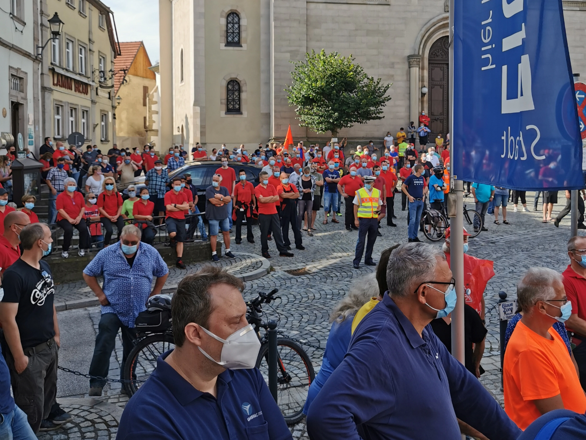 Schaeffler-Aktionstag Standortabbau Eltmann