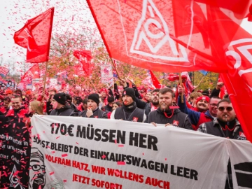 IG Metall München kündigt massive Warnstreiks an