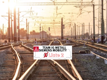 Team IG Metall Siemens Mobility