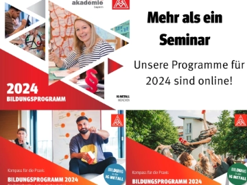  Die neuen Bildungsprogramme für das Jahr 2024 sind erschienen!