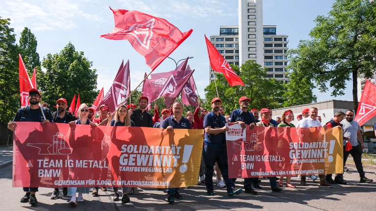 Aktionstag Leiharbeit: Demozug und Kundgebung in München