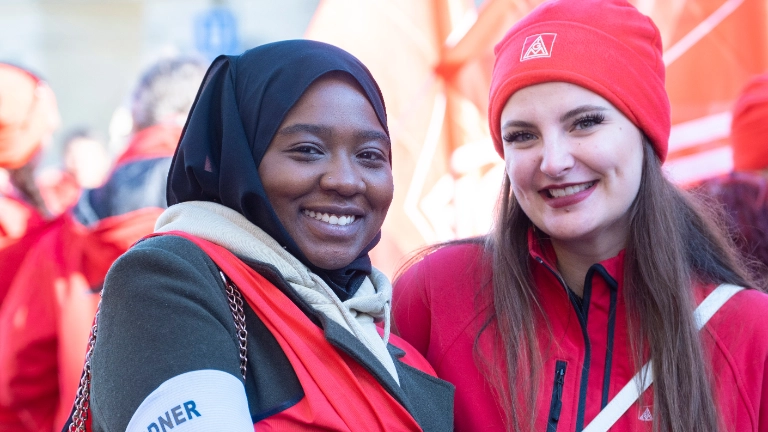 Aktionstag Fairwandel Demonstrationszug zum Odeonsplatz München