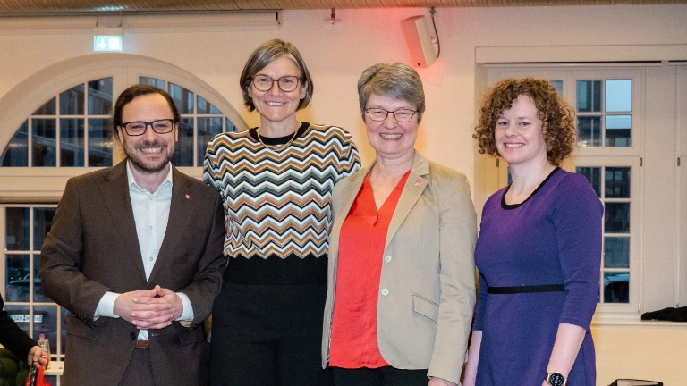 Christiane Benner und GF München